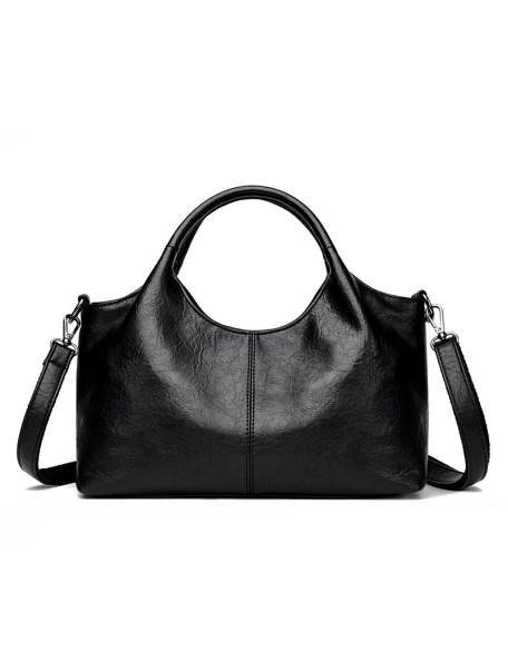 Genuine leather women's handbag handbag large-capacity crossbody bag shoulder bag soft leather hundred Tote