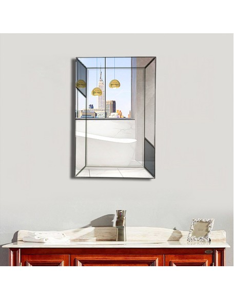 Wall Mounted Mirror Bathroom Mirror Silver Mirror Bathroom Vanity Mirror HD Makeup Mirror