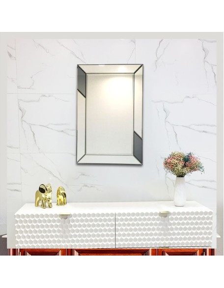 Wall Mounted Mirror Bathroom Mirror Silver Mirror Bathroom Vanity Mirror HD Makeup Mirror