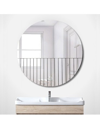 Light Luxury Wall Mounted Mirror Bedroom Wardrobe Bathroom Bathroom Mirror Round Makeup Mirror