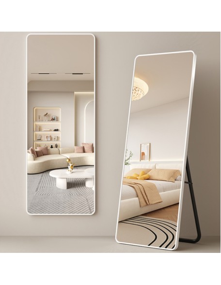 Fitting mirror home floor to wall home wall-mounted full-body mirror bedroom make-up rental room fitting full-body mirror