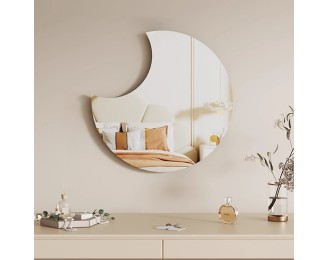 Wall-mounted smart light vanity mirror with lights girls bedroom desktop desktop Netflix girl heart dressing table mirror