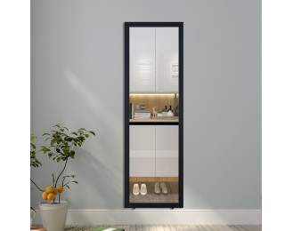 Dressing Mirror Vertical Mirror Wooden Home Bedroom Trial Mirror Full Body Mirror Floor Mirror